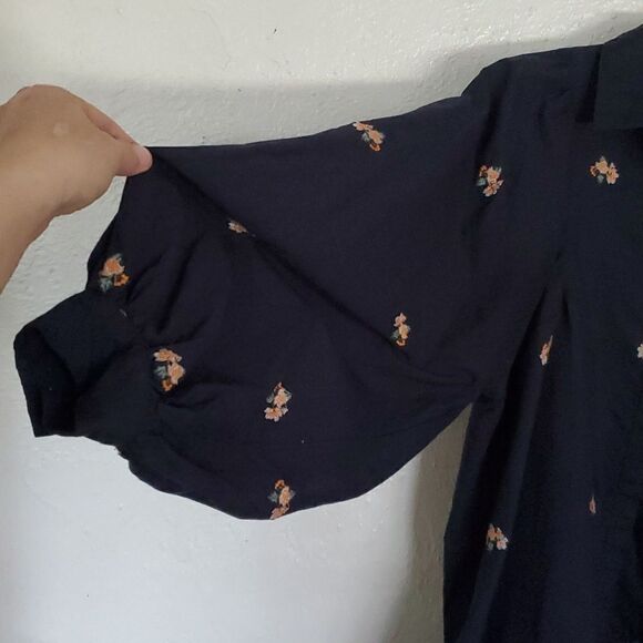 Y.A.S Embroidered Tunic Or Mini Dress with Balloon Sleeves Size S - Picture 4 of 15